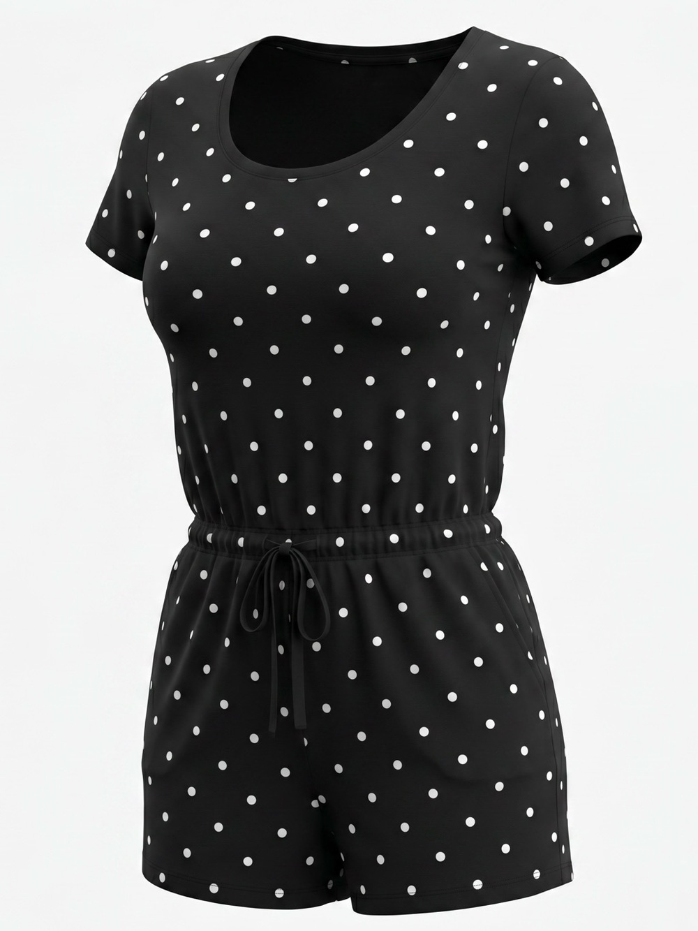 New Amazon Essentials Short-Sleeve Scoop-Neck Romper XS